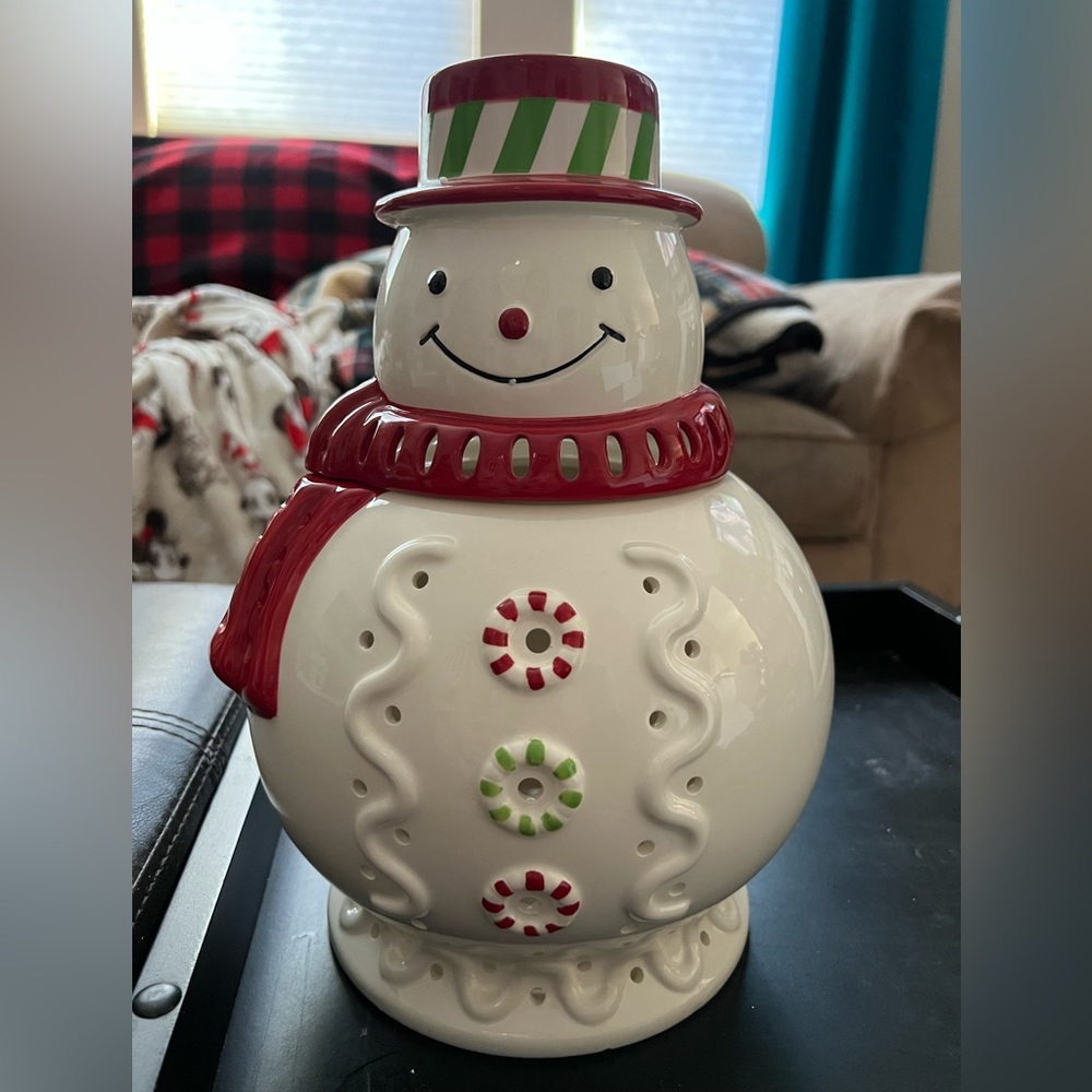 Partylite Mr. Frosty Jar Holder